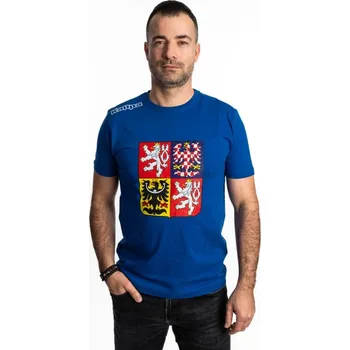 Pánské tričko FAN LOGO KAFERS STÁTNÍ ZNAK triko modrá royal 3XL