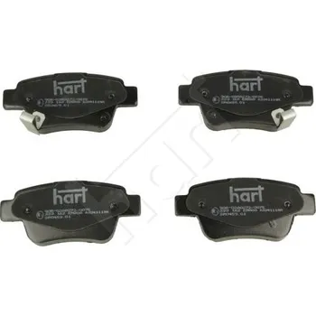 Brzdová destička Sada brzdových destiček, kotoučová brzda HART 223 162