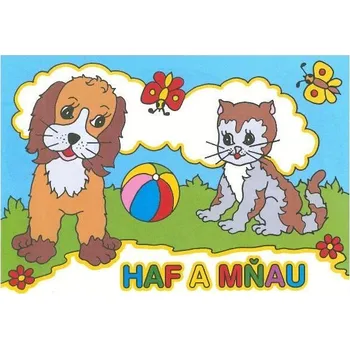 omalovánky Omalovánky A5 - Haf a mňau