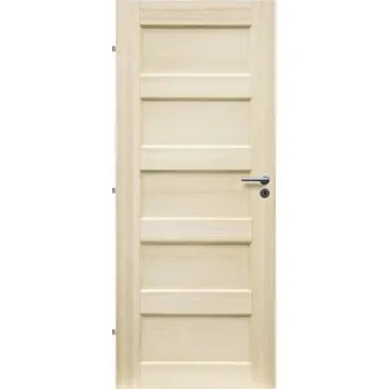 Interiérové dveře Interiérové dveře z masivu ISTRIA plné borovice 60L