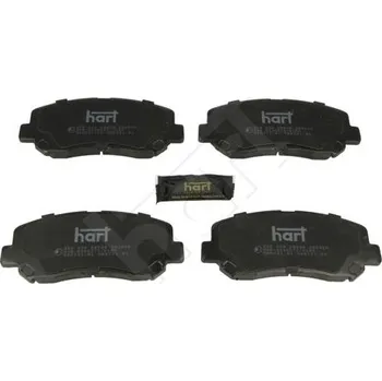 Brzdová destička Sada brzdových destiček, kotoučová brzda HART 256 539