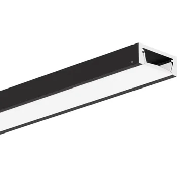LED osvětlení Ledshopik LED profil KLUS MICRO-PLUS černý - LED profil MICRO-PLUS černý - 1m