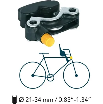cyklosedačka Bellelli - upevňovací systém k dětským sedačkám Handlefix