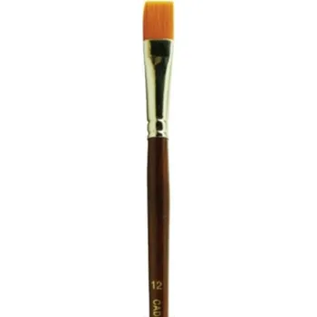 Umělecký štětec Plochý štětec Cadence 983 Flat a Long Brush - vel. 12