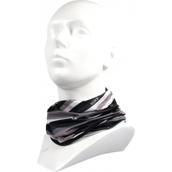 Návlek multifunkční Voxx Pruhy - šedý-bílý