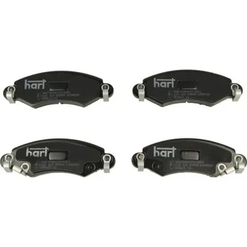 Brzdová destička Sada brzdových destiček, kotoučová brzda HART 220 160