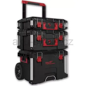 Milwaukee Packout 123 (Sada stohovatelných boxů)