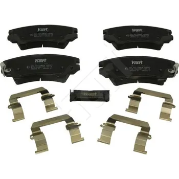 Brzdová destička Sada brzdových destiček, kotoučová brzda HART 253 537