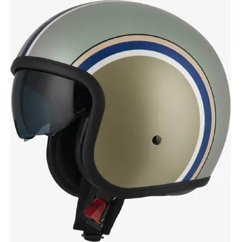 Helma na motorku Otevřená motocyklová přilba NZI Rolling 4 DIANA Bronzová / pistáciová Velikost: XL