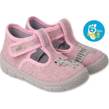 Chlapecké bačkory dětské bačkůrky Befado 631P020 s kočičkou velikost 20