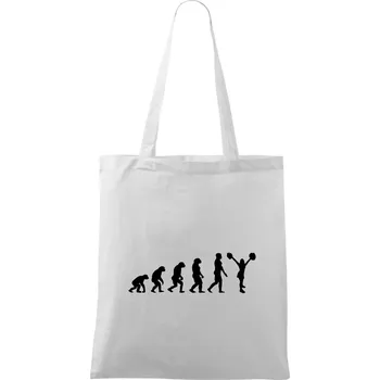 Evolution cheerleading - roztleskávačka - Taška bavlněná - 42 x 38 cm ( Bílá )