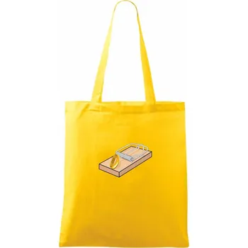 Past na ženicha - Taška bavlněná - 42 x 38 cm ( Žlutá )