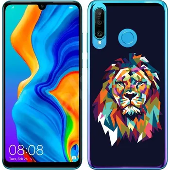 Pouzdro na mobilní telefon VSECHNONAMOBIL 30467 MY ART Ochranný kryt Huawei P30 Lite LION (046)