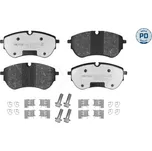 Sada brzdových destiček, kotoučová brzda MEYLE 025 226 4420/PD