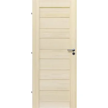 Interiérové dveře Interiérové dveře z masivu TOSSA plné borovice 90L