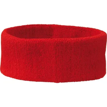 Sportovní čelenka Daiber - čepice Čelenka froté Terry Headband Barva: Červená