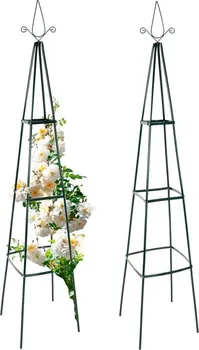 Opora na rostlinu Anaterra Konstrukce pro popínavé rostliny pyramida 35 x 35 x 195 cm 2 ks