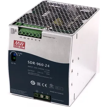 spínaný zdroj Zdroj MeanWell na DIN 960W 24V