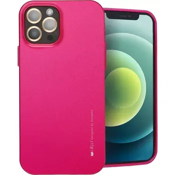Pouzdro na mobilní telefon Pouzdro i-Jelly Case Mercury iPhone 12 Pro Max - Růžové