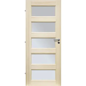 Interiérové dveře Interiérové dveře z masivu ISTRIA 5S borovice 90L