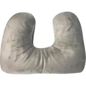 Cestovní polštářek Cestovní polštářek podkova šedý, 37x27x8 cm