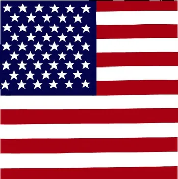 Šátek Woodrow Šátek bandana USA vlajka - 55 x 55 cm - 1380