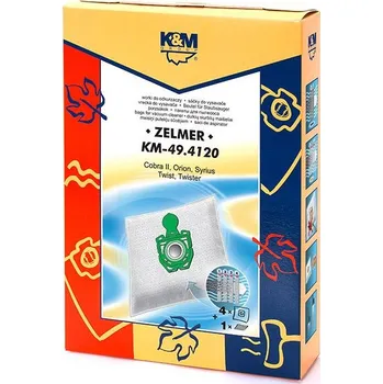 Sáček do vysavače K&M SÁČKY KM 49.4120 TWISTER (4ks)