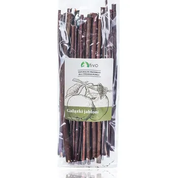 Krmivo pro hlodavce TIVO Větvičky jabloně 100 g