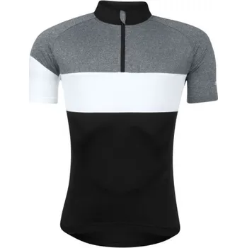 cyklistický dres dres Force View, černá/šedá/bílá - vel. 3XL 125040