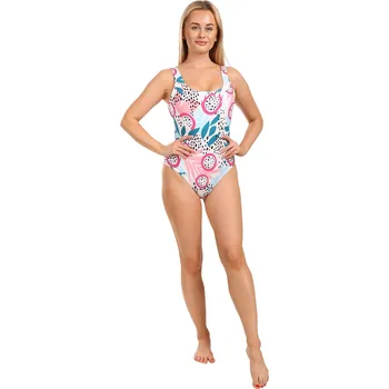 Dámské plavky Veselé dámské jednodílné plavky Dedoles Dračí ovoce (D-F-BW-SW-OPS-C-1579) XS