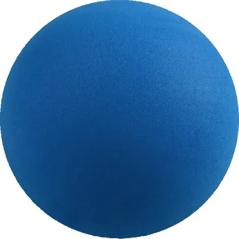 Masážní míček Soft míček hladký, 4 cm Modrá