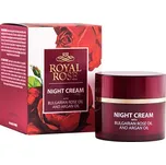 Noční krém s růžovým a arganovým olejem Royal Rose, 50 ml