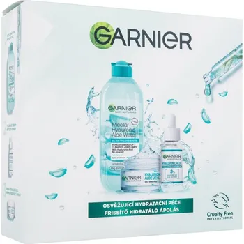 Kosmetická sada Garnier Skin Naturals Hyaluronic Aloe osvěžující hydratační péče dárkový set