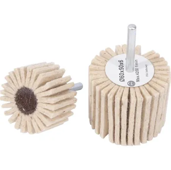 Brusný kotouč Kotouč lamelový filcový na stopce | 80x50x6 mm