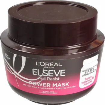 Vlasová kosmetika L Oreal Paris Loreal Elseve Full Resist vlasová maska posilující posilující masku 300 ml