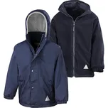 Result Dětská oboustranná bunda Velikost: 11-12 let, Barva: námořní modrá