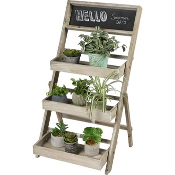 Stojan na květiny Dochtmann Stojan na květiny 3 patra s tabulí 43 x 45 x 78 cm