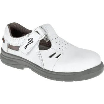 Pracovní obuv PRABOS Obuv PRABOS RICHARD S1, sandál s ocelovou špicí FJ-S21533-10/42 Bílá 42