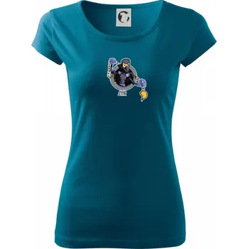 Dámské oblečení Znamení komiks štír - Dámské triko Pure - XL ( Petrolejová )