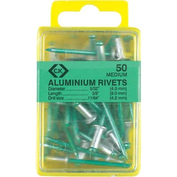 Nýt C.K T3819A 508 slepý nýt (Ø x d) 4 mm x 6 mm hliník hliník 50 ks