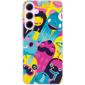 Pouzdro na mobilní telefon Odolné silikonové pouzdro iSaprio - Monsters - Samsung Galaxy A55 5G