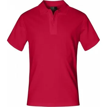 Pánská móda Promodoro Prémiová polokošile Superior ve vysoké gramáži 220 g/m s rozparky Barva: červená ohnivá, Velikost: S E4001