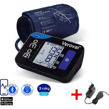 Tlakoměr Veroval Tonometr pažní Veroval Compact+ connect a síť. adaptér