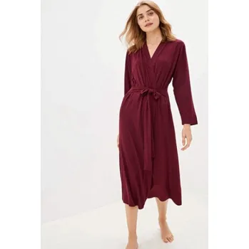 Dámský župan Soft Cotton Luisa Moretti Dámský bambusový župan CHANTAL L černá - 8680404126333