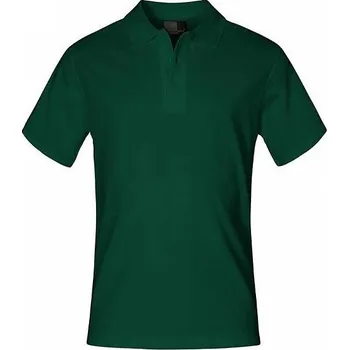 Pánské tričko Promodoro Prémiová polokošile Superior ve vysoké gramáži 220 g/m s rozparky Barva: Zelená lesní, Velikost: XS E4001