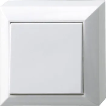 vypínač a zásuvka REV kompletní sada vypínač, přepínač bílá 0511471777 1 ks