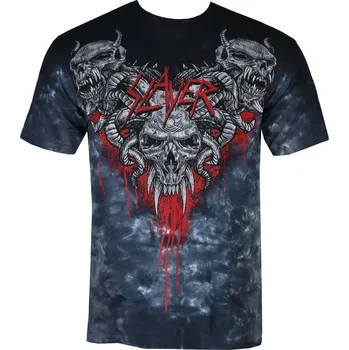 Pánské tričko Tričko metal pánské Slayer - Hell Awaits - LIQUID BLUE - 11608 - L