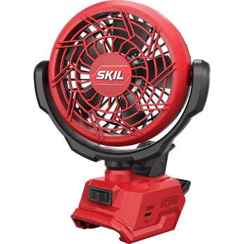 Domácí ventilátor Skil Akumulátorový ventilátor s upínáním „BL“
