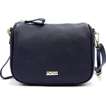 Kožená kabelka MiaMore 24-003 tmavě modrá