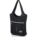 taška přes rameno LOAP BINNY černá/bílá